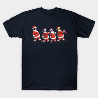 Roy, Max, Rick, Ben Happy Christmas T-Shirt